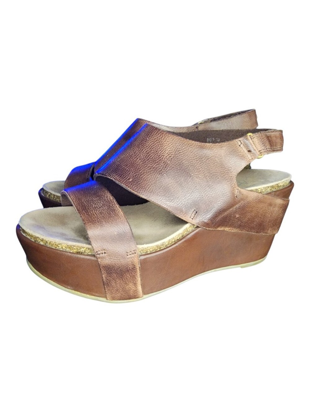 Antelope Slingback Wedge Sandals, Womens 39 EU (8-8.5 US)